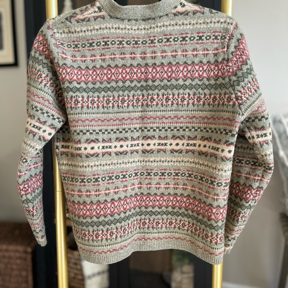 Pendleton Multicolor fair isle Patterned Cardigan - image 4